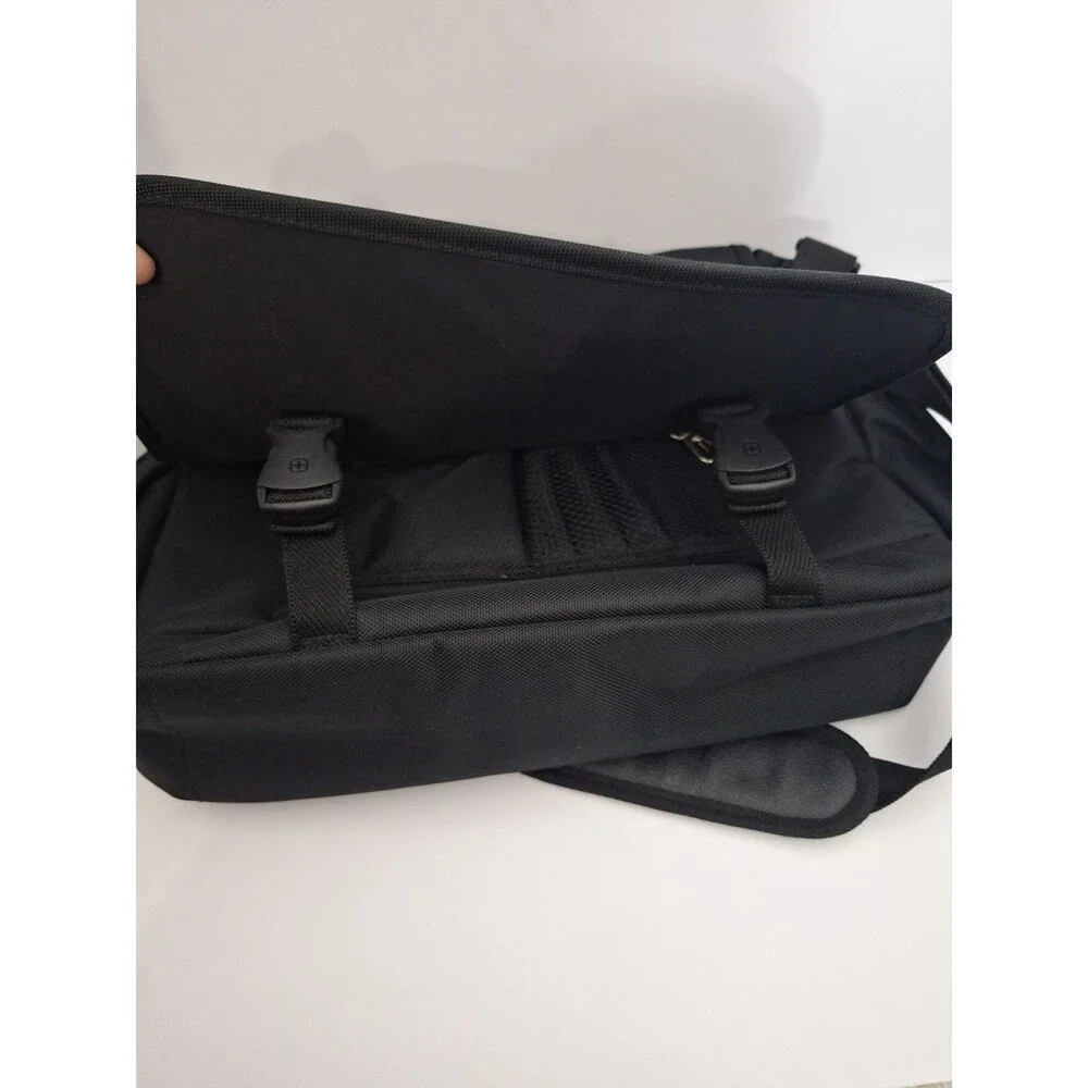 SWISS GEAR Laptop Messenger Shoulder Bag Multi Compartment Brief Case Black 16”